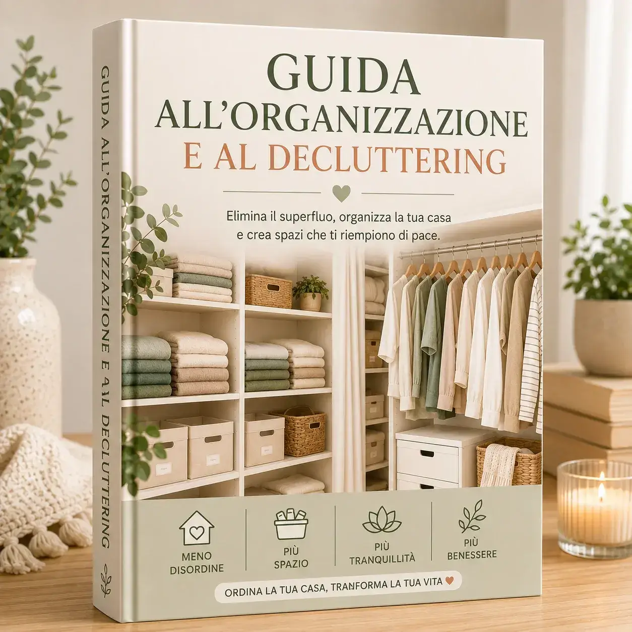Guida all'organizzazione e al decluttering
